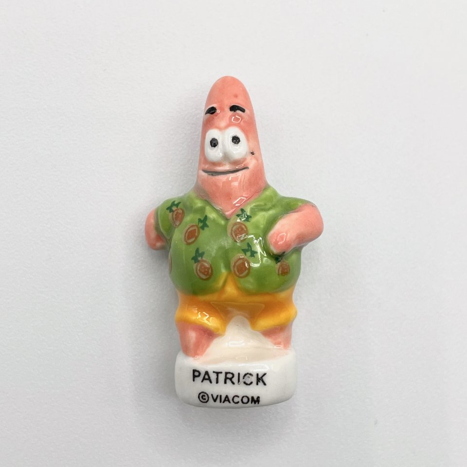 BOB l'Éponge-Patrick en Porcelaine Artisanale  