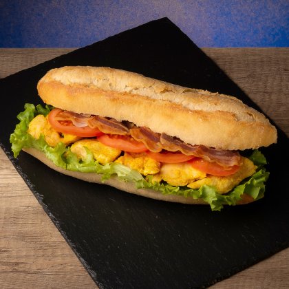 Sandwich Sétoise (Poulet mariné, Lardons)